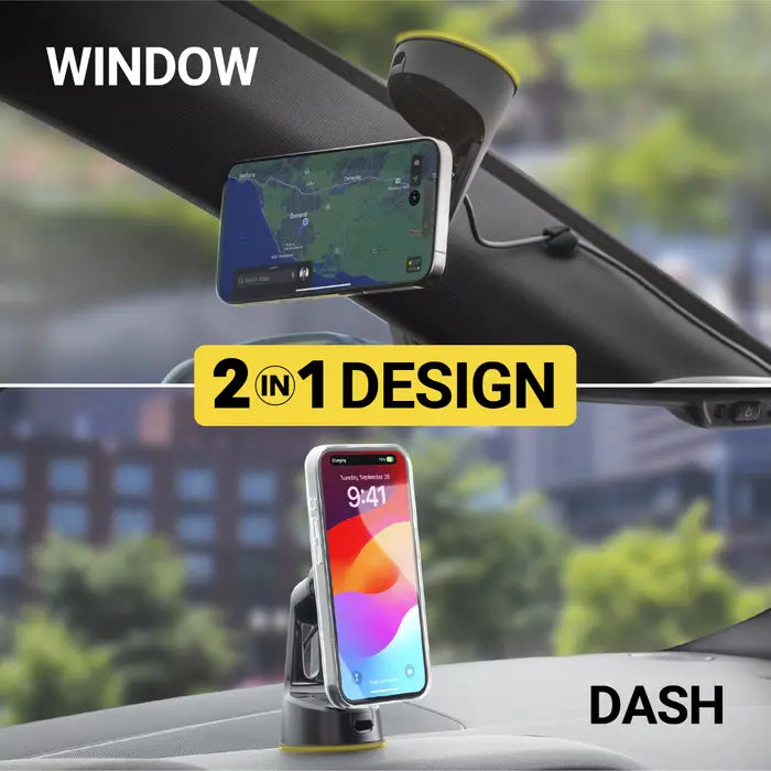 Scosche MagicMount™ Charge Pro Window/Dash