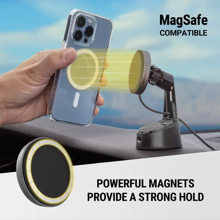 Scosche MagicMount™ Charge Pro Window/Dash