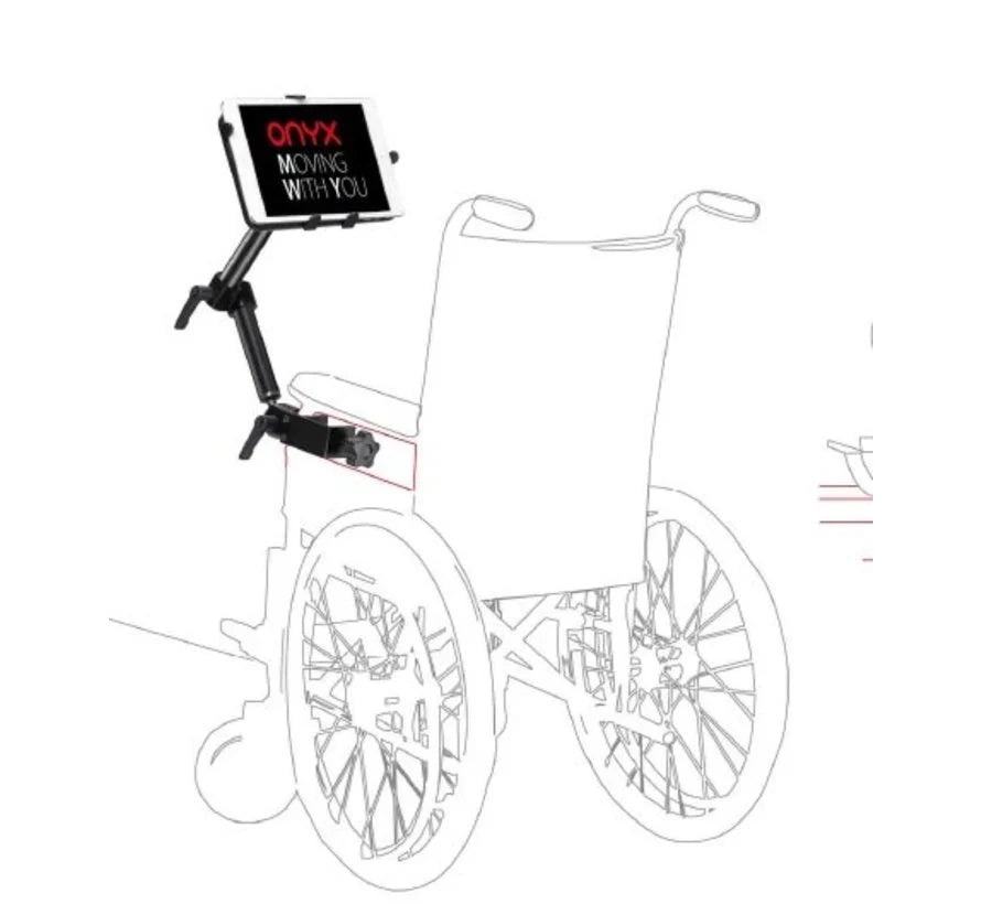 Onyx Wheelchair Flexible Tablet Holder SL-WP