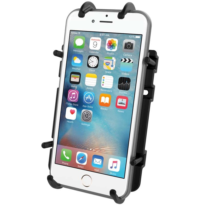 Porte-téléphonie Quick-Grip ™ avec base de cliquet Ram® Twist-Lock ™