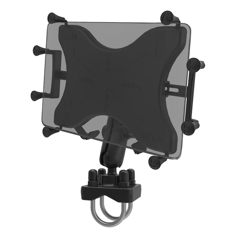 Double Bar Bracket Heavy-Duty X-Grip 9-11" Tablet Holder