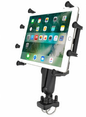 Double Bar Bracket Heavy-Duty X-Grip 9-11" Tablet Holder