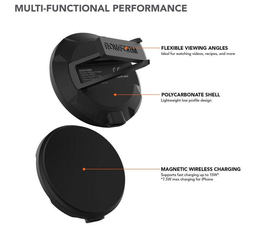 Rokform Magnetic Wireless Ladeständer 15W