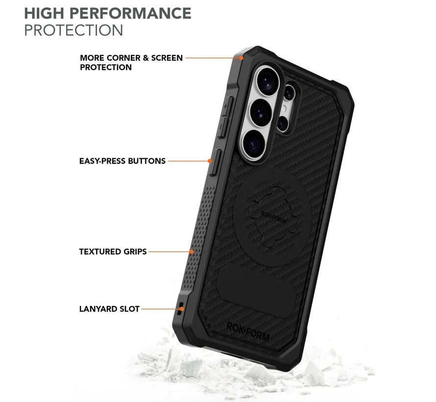 Coque robuste magnétique Rokform Galaxy S26. Choisissez votre version