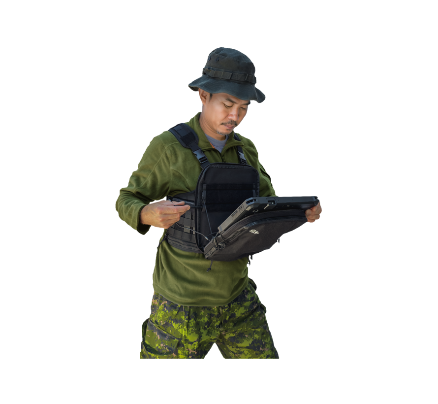Tablet-EX-Gear Ruxton Tablet Pack mittel für Dell Pro Rugged 10